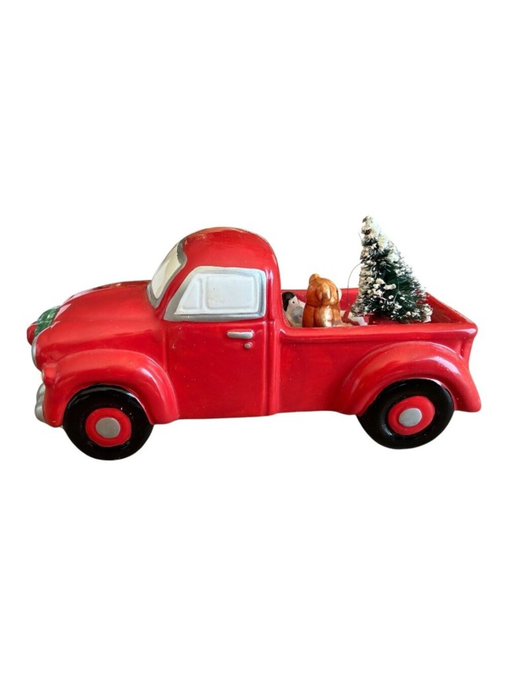 Department 56 Pick-Up And Delivery Truck Red 5454-2 Snow Village Retired w/ Box
